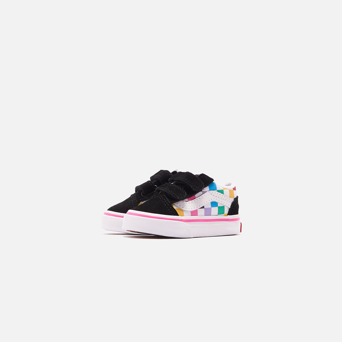 Vans Toddler Checkerboard Old Skool V - Rainbow