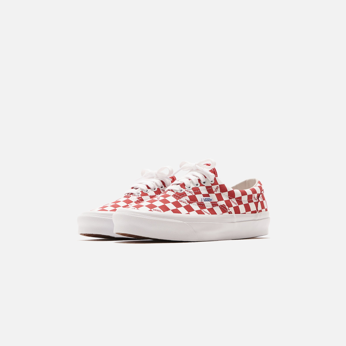 Vans UA OG Era LX - Checkerboard / Racing red