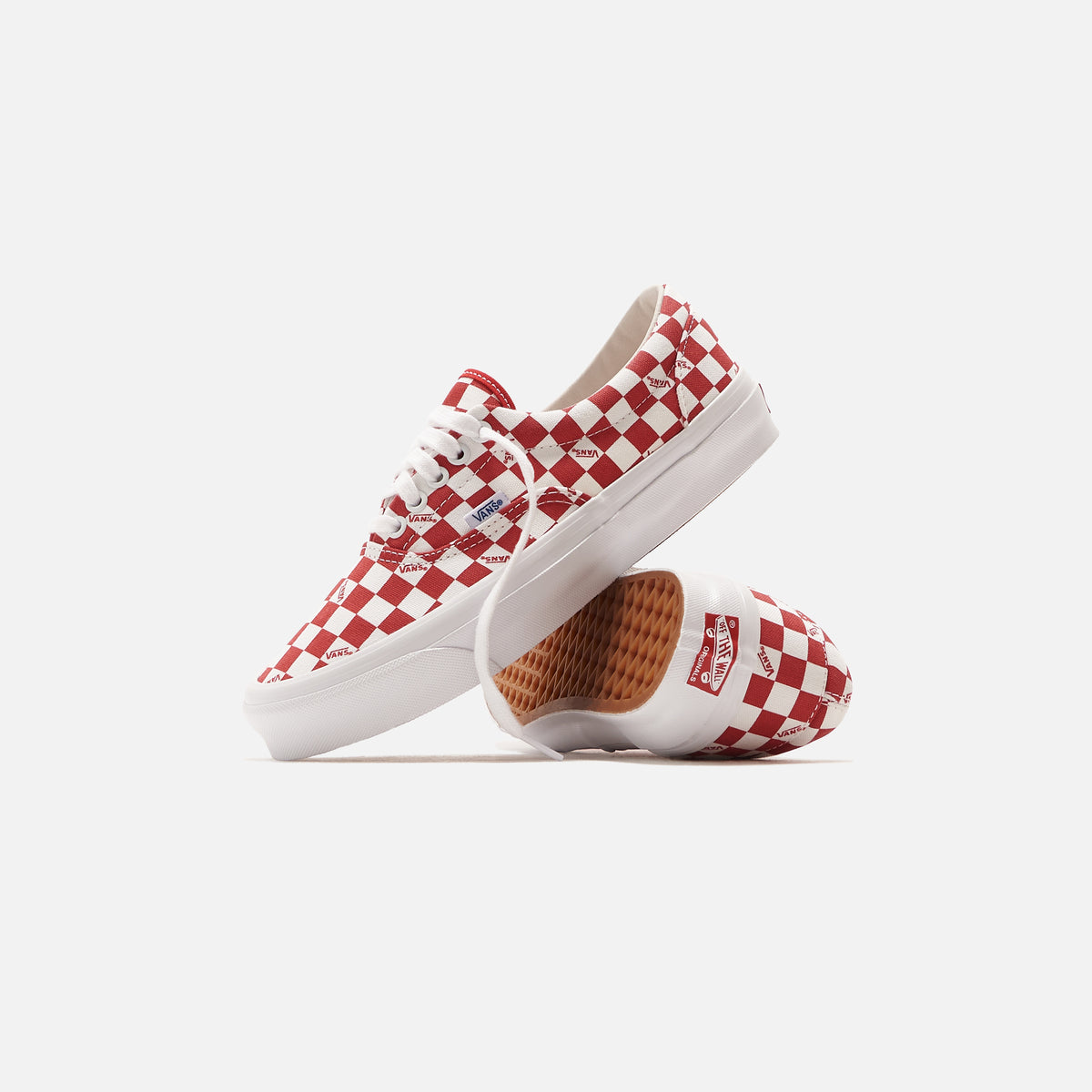 Vans UA OG Era LX - Checkerboard / Racing red