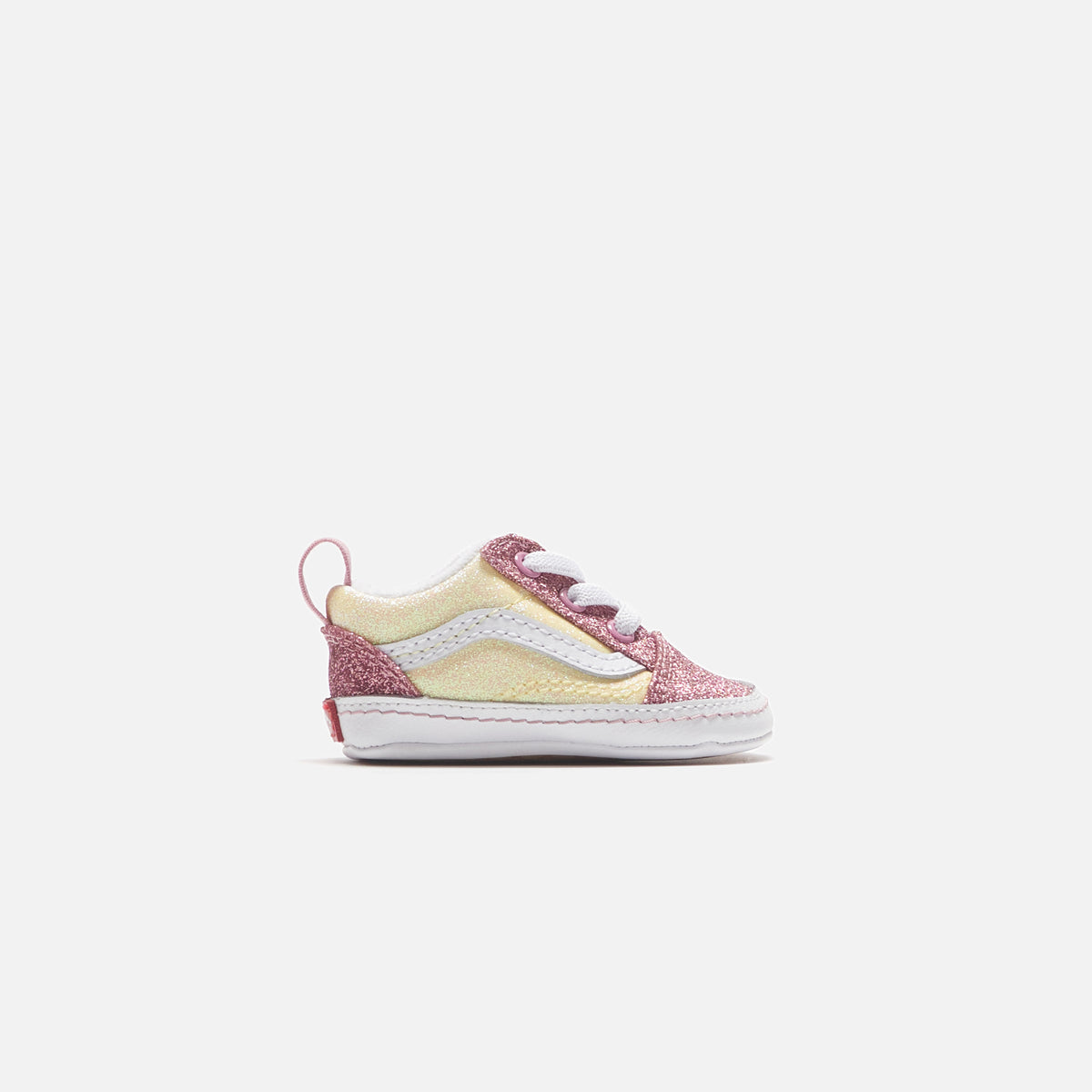 Vans Old Skool Crib Glitter Two Tone - Yellow / Pink