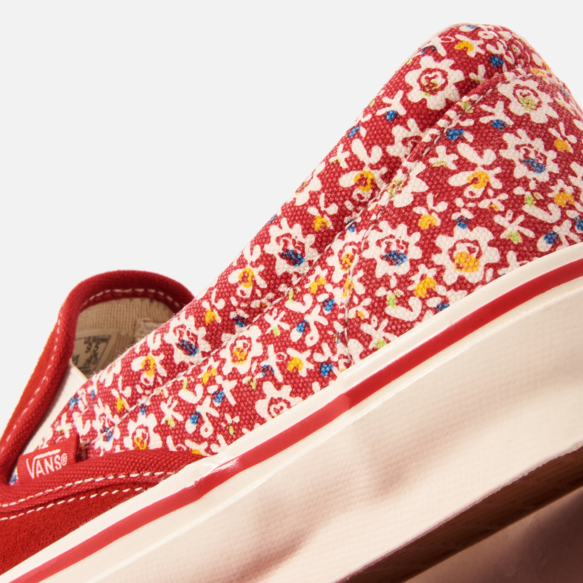 Vans U OG Classic Slip-On LX Micro Daisy - Racing Red