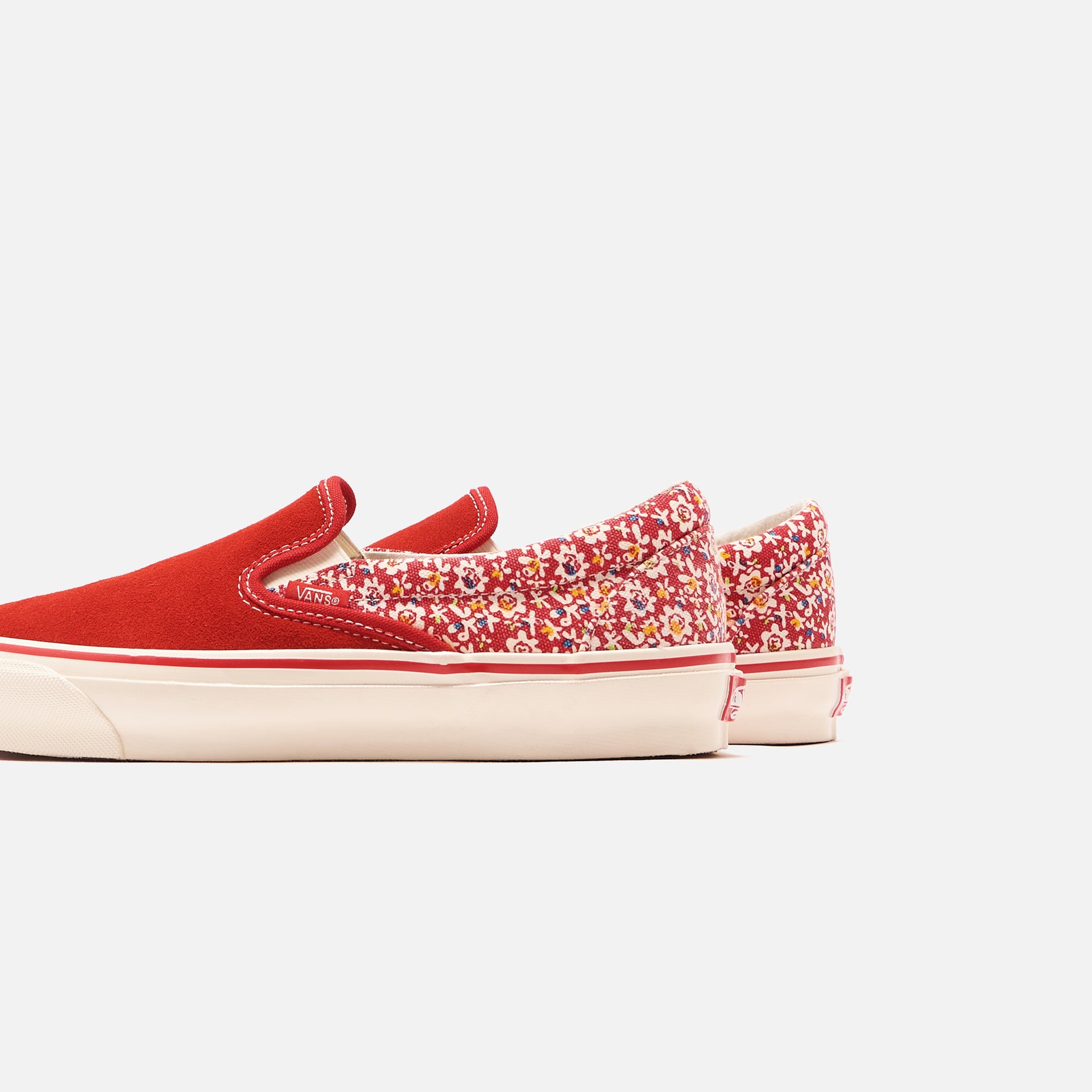 Vans U OG Classic Slip-On LX Micro Daisy - Racing Red
