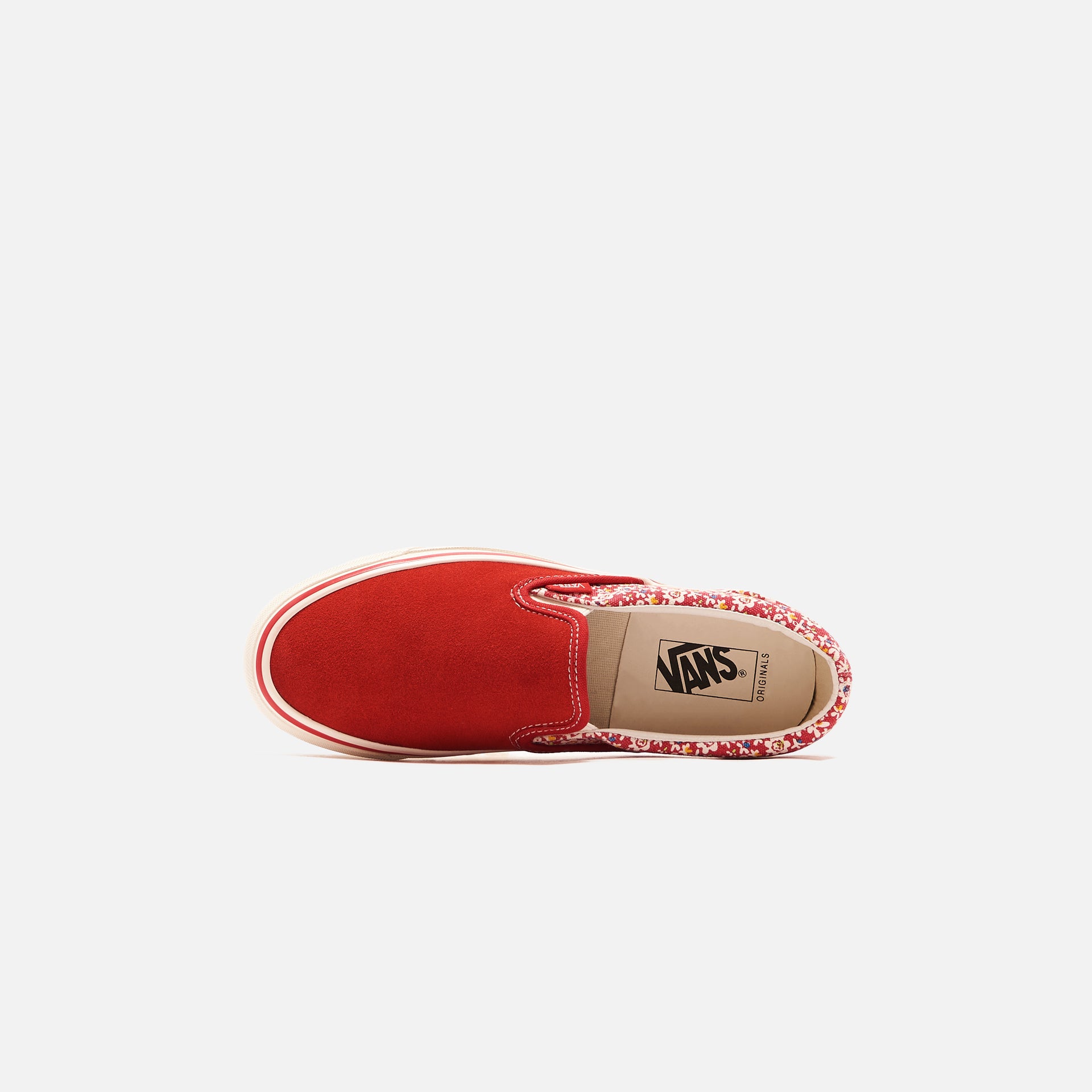 Vans U OG Classic Slip-On LX Micro Daisy - Racing Red