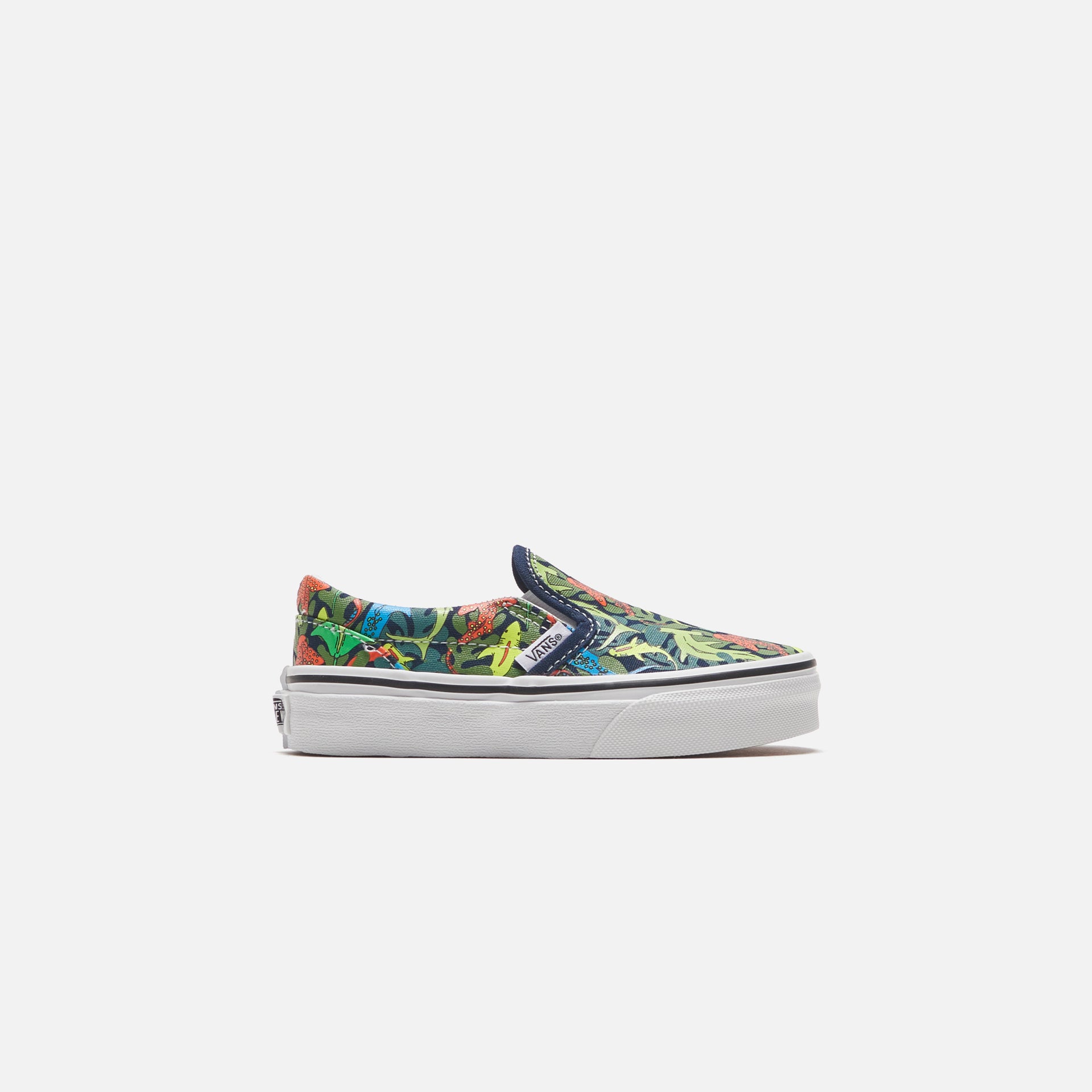Vans Pre-School Slip-On - Glow Sharks Dress Blues / Multi