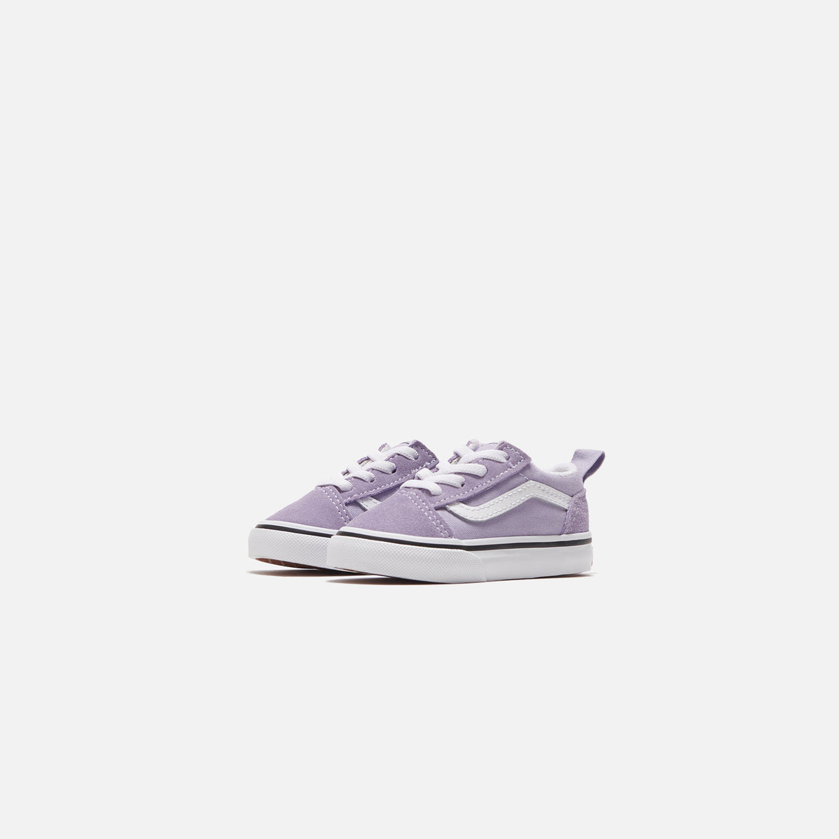 Vans Kids Old Skool Elastic - Lavender Fog / True White