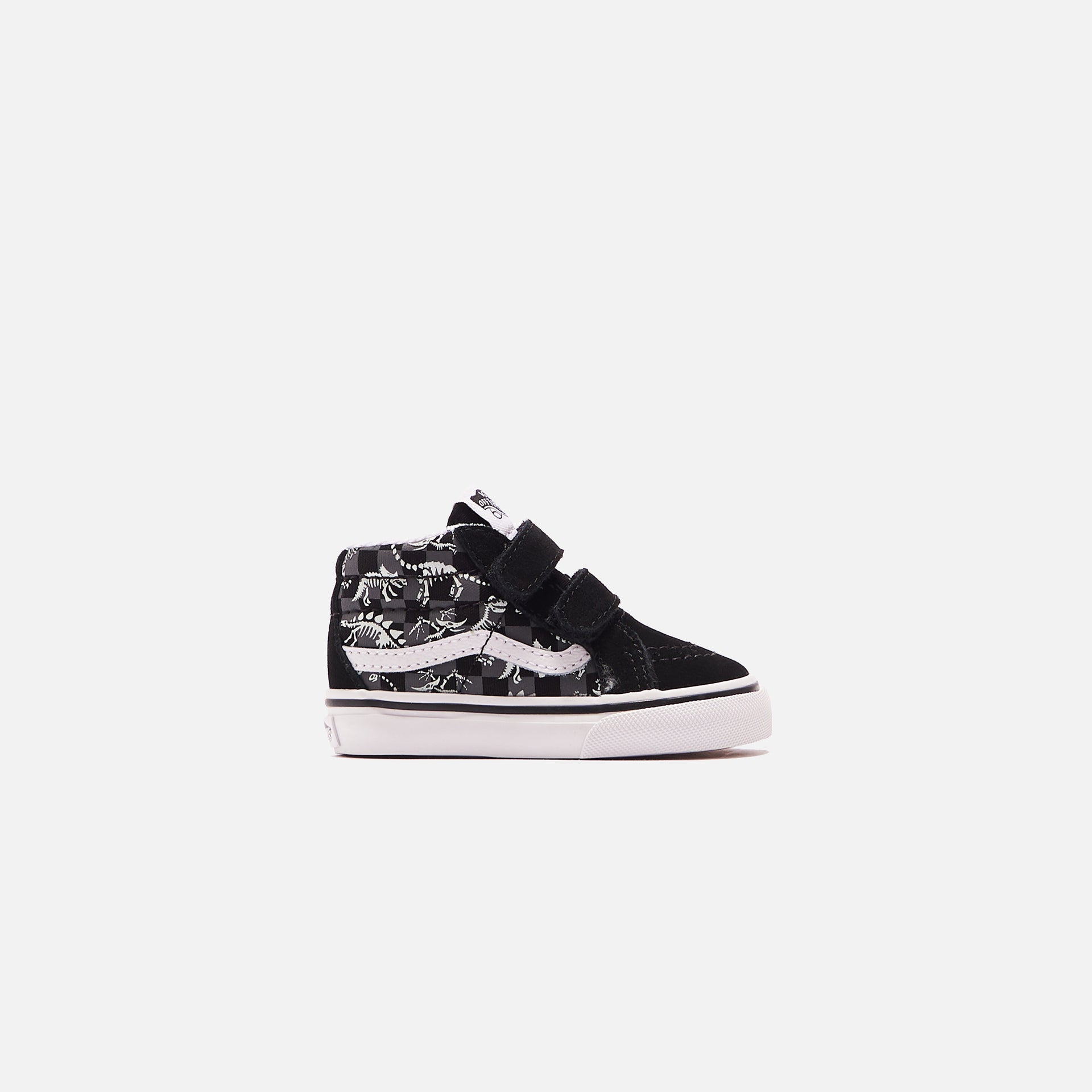 Vans Toddler SK8-Mid Reissue V Dino Skeleton - Glow / Black