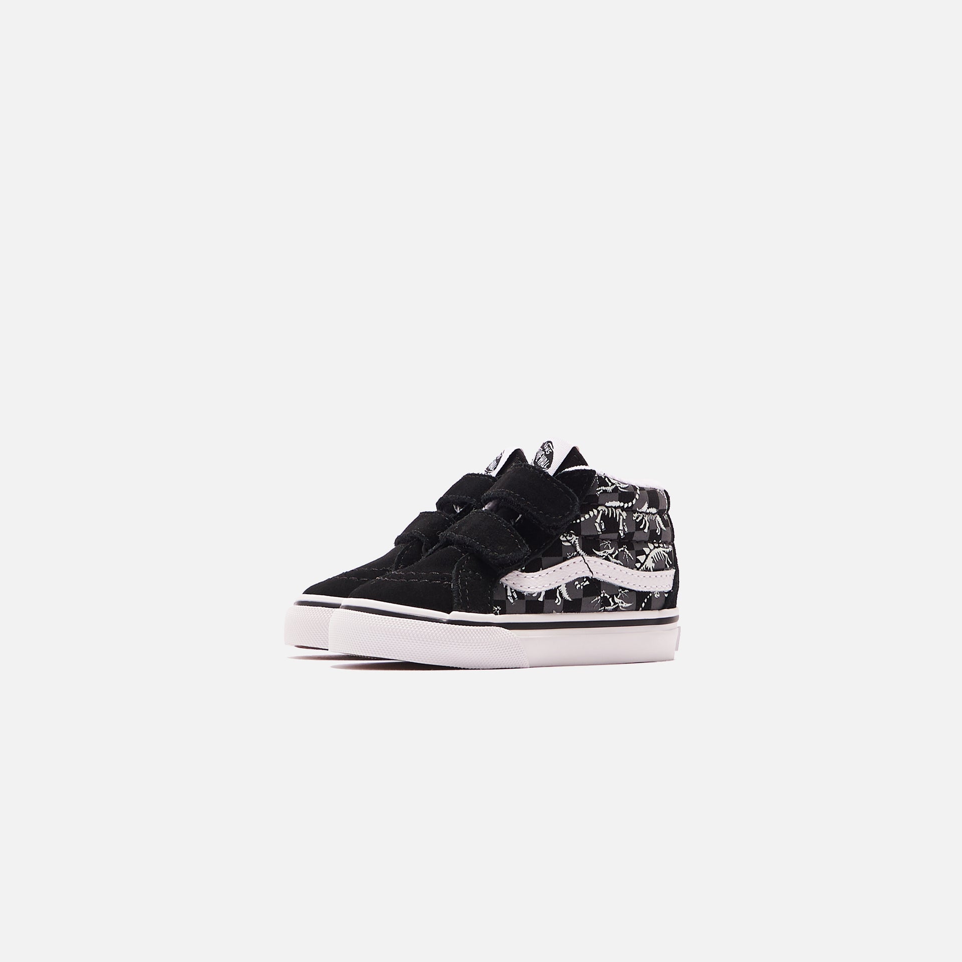 Vans Toddler SK8-Mid Reissue V Dino Skeleton - Glow / Black