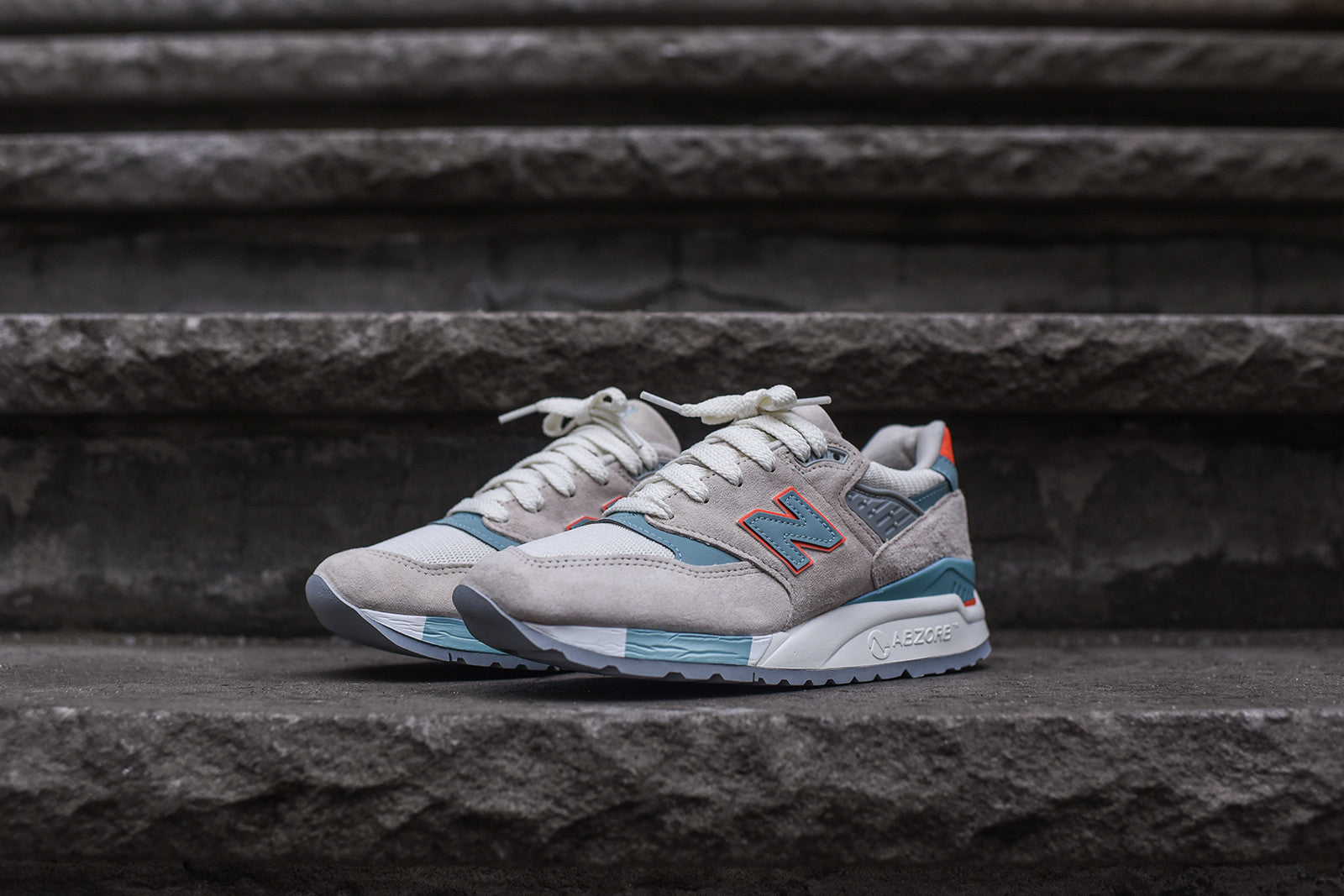 New Balance WMNS 998 - Sea Salt / Storm Blue