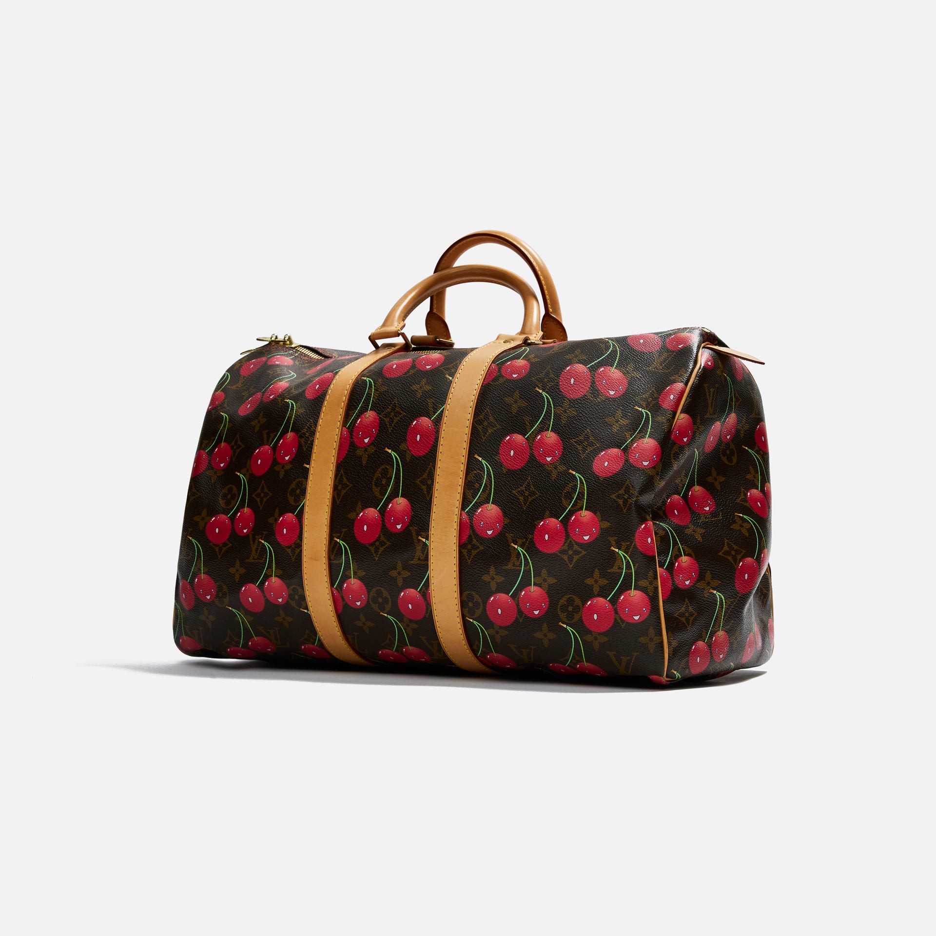 Louis Vuitton x Takashi Murakami Cherry Keepall 45 - Brown