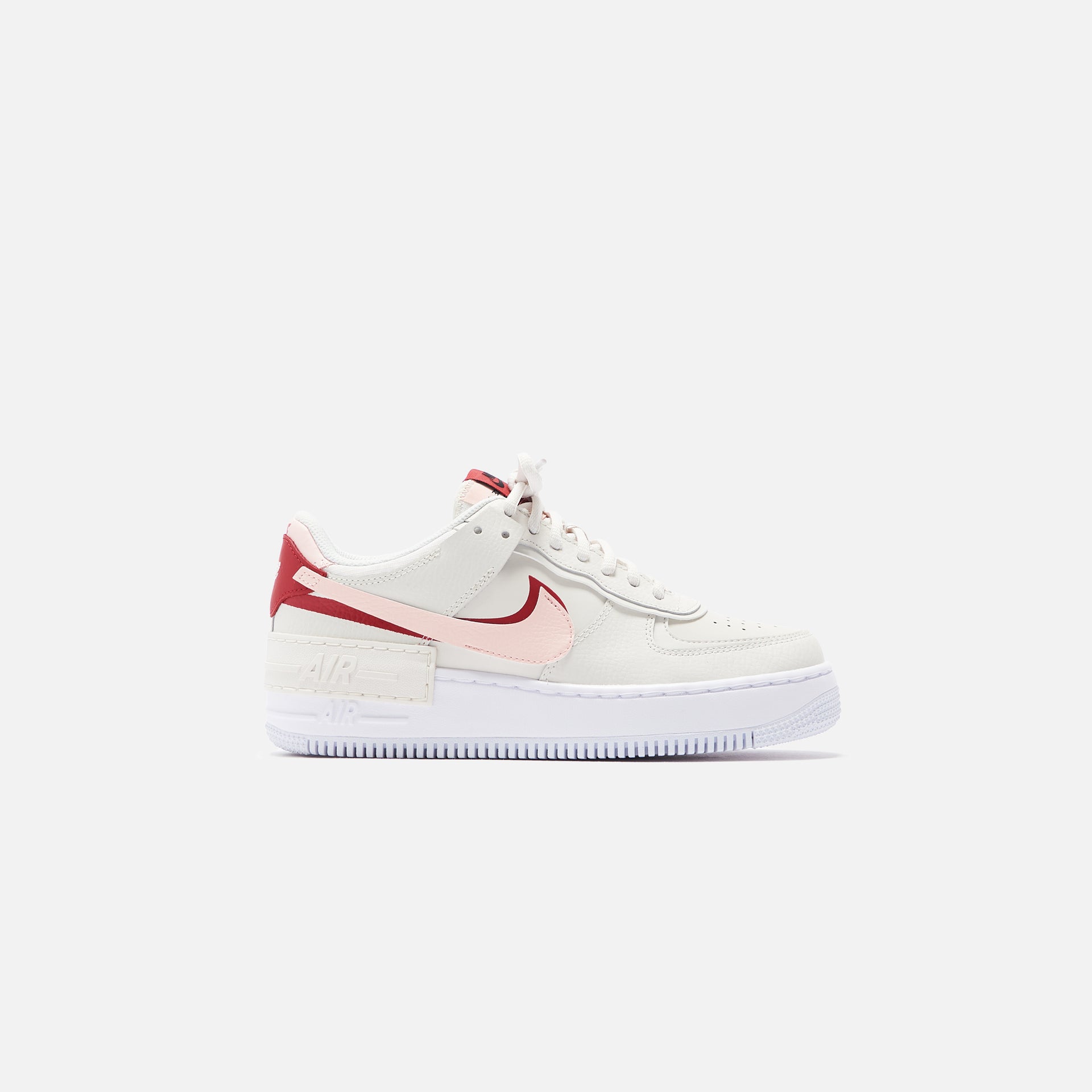 Nike WMNS Air Force 1 Double Vision - Phantom / Echo Pink / Gym Red