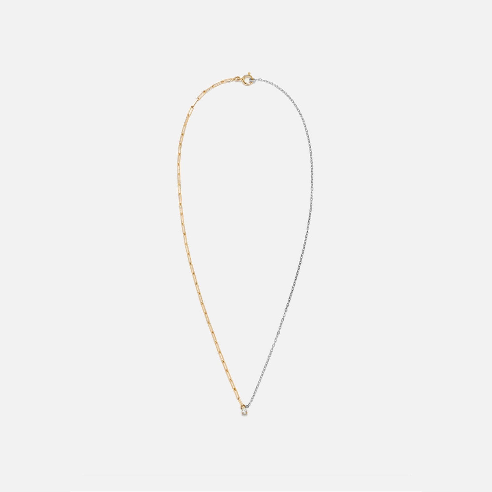 Yvonne Leon Solitaire Necklace - Multi