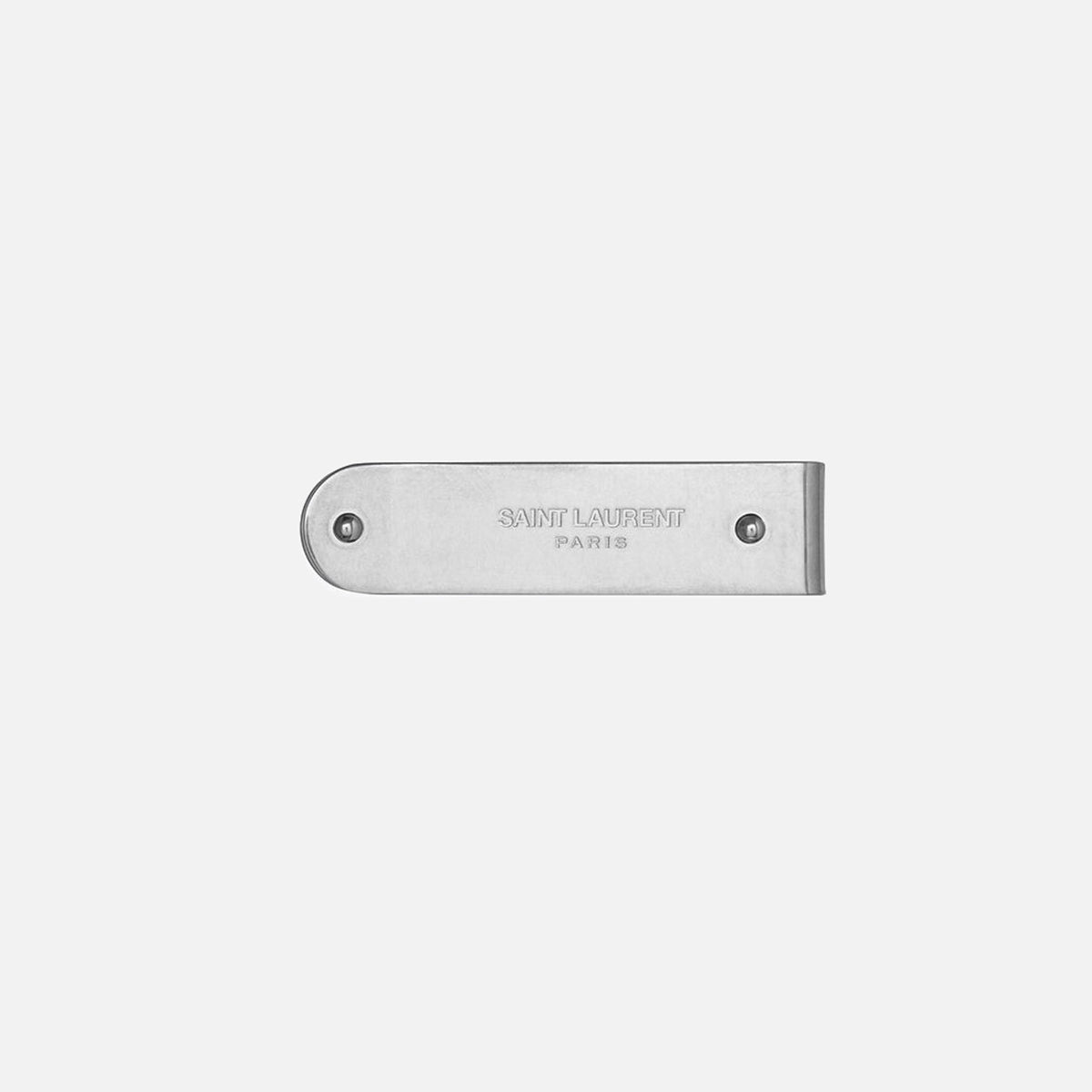 Saint Laurent YSL Money Clip - Nickel