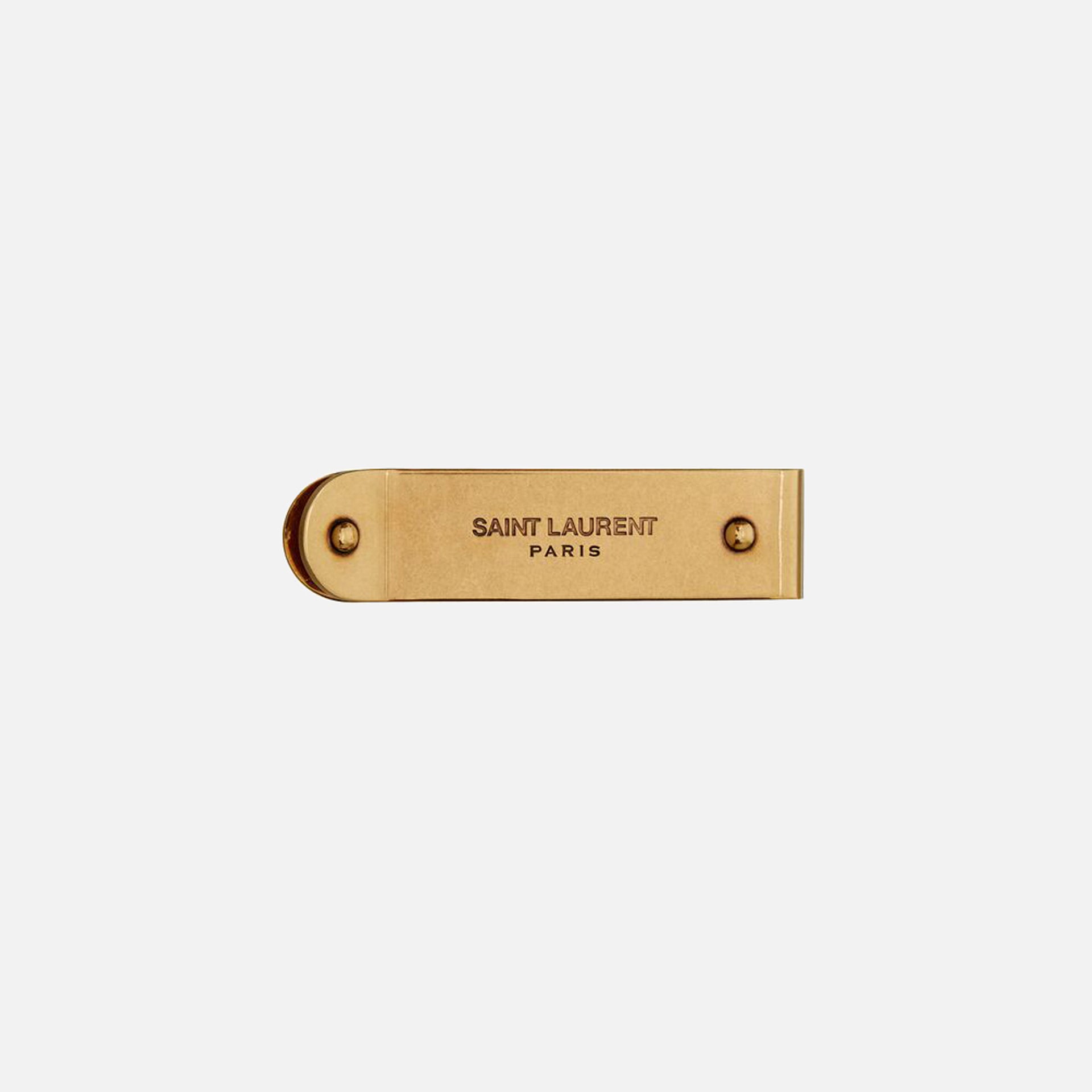 Saint Laurent YSL Money Clip - Light Bronze