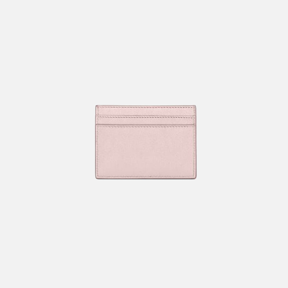 Saint Laurent Credit Card Case Metallic - Pink