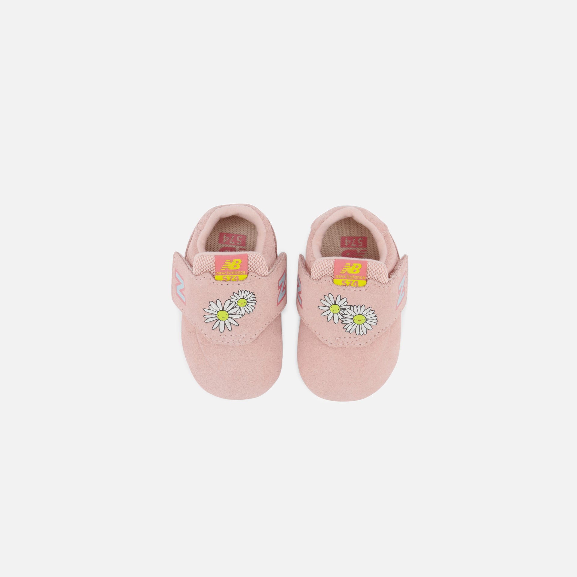 New Balance Crib 574 Hook and Loop - Pink Haze / Natural Pink Crib