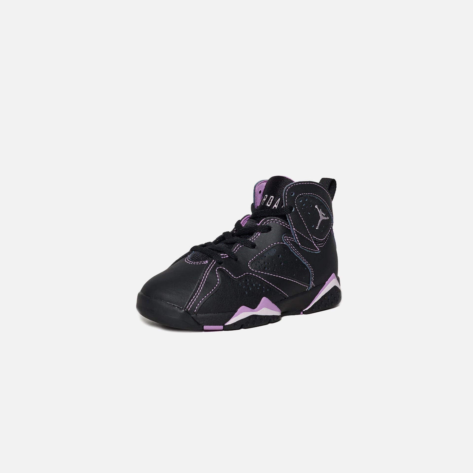 Nike Pre-School Air Jordan 7 Retro - Black / Purple / Fuschia