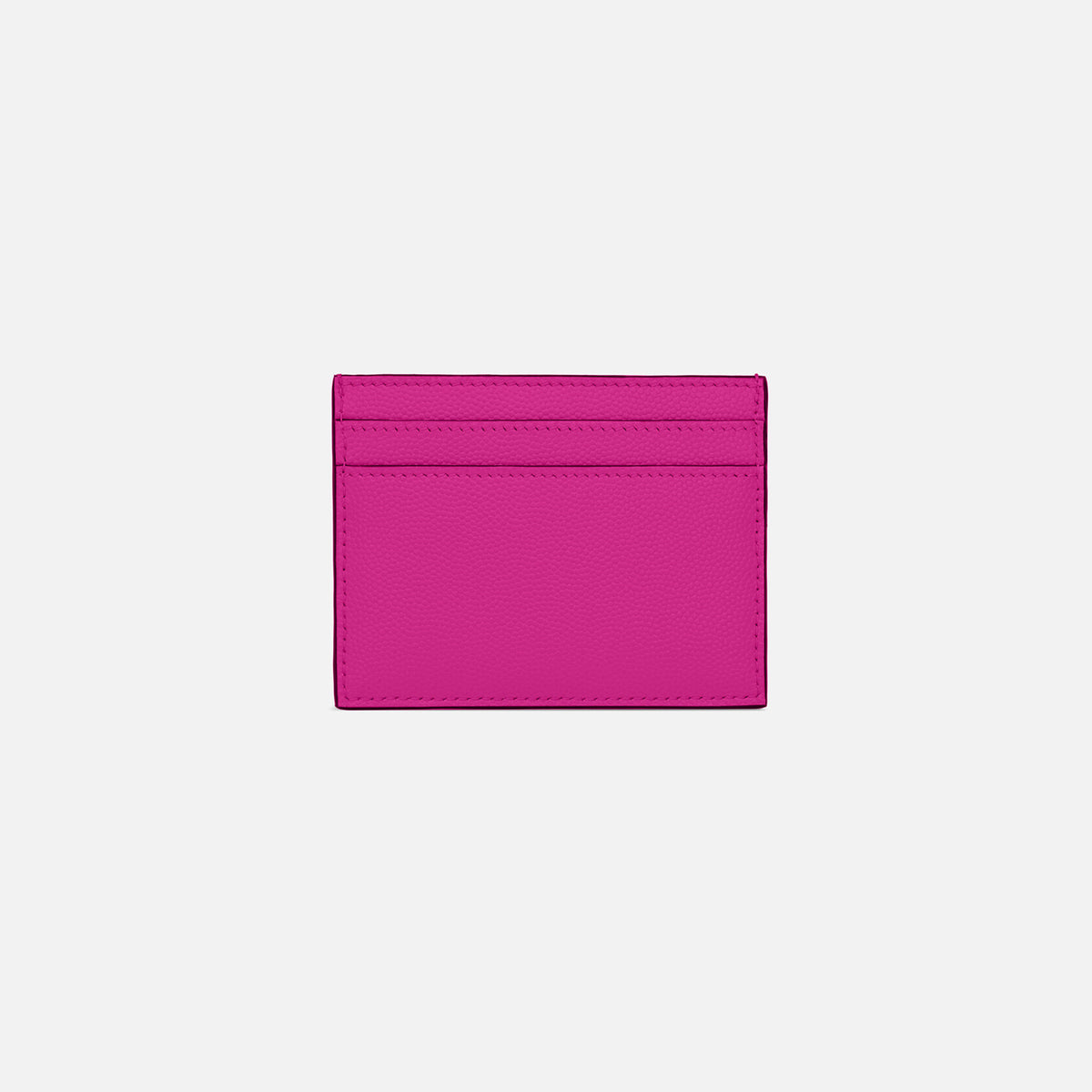 Saint Laurent Credit Card Case - Fuchsia