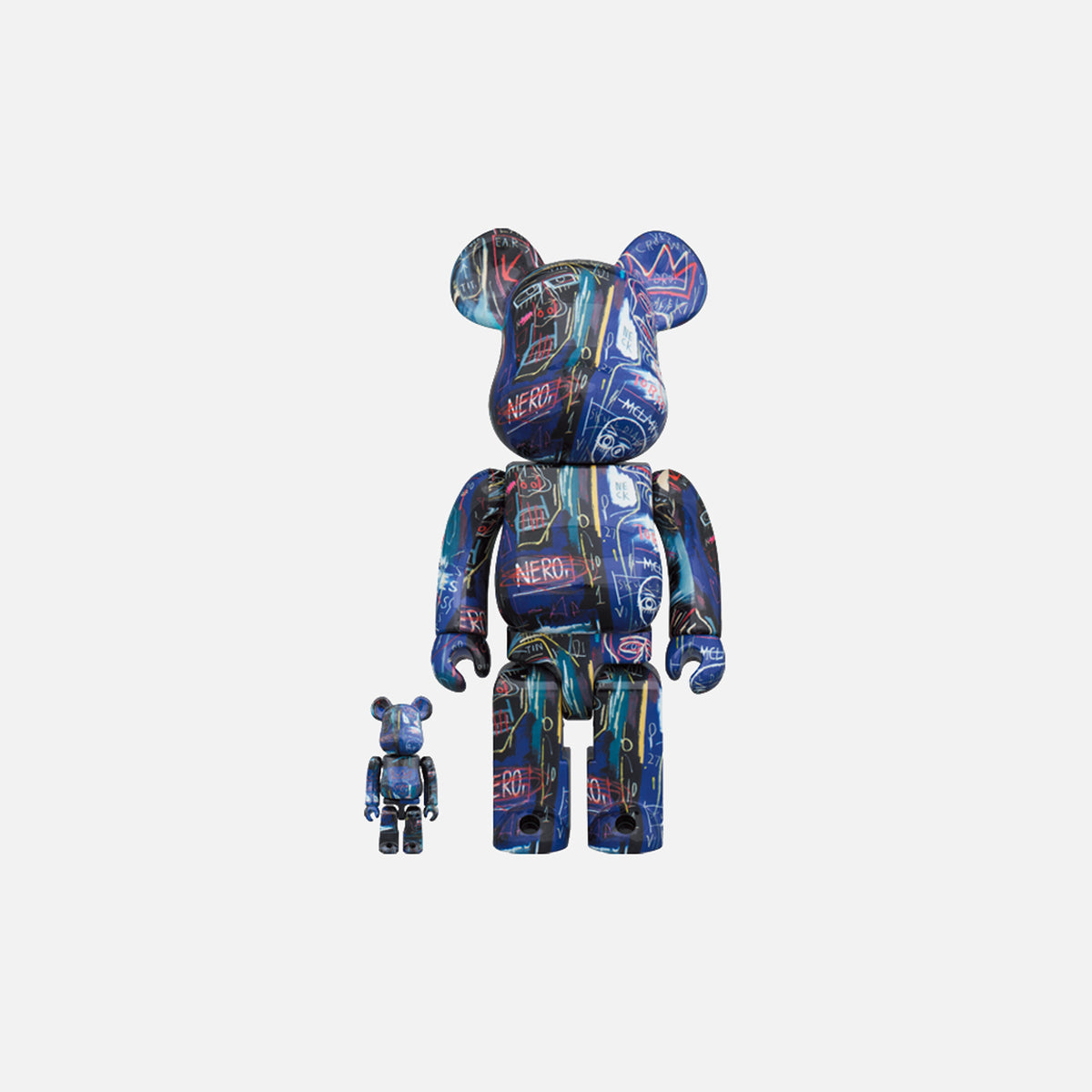BearBrick Jean Michel Basquiat #7 400% + 100%