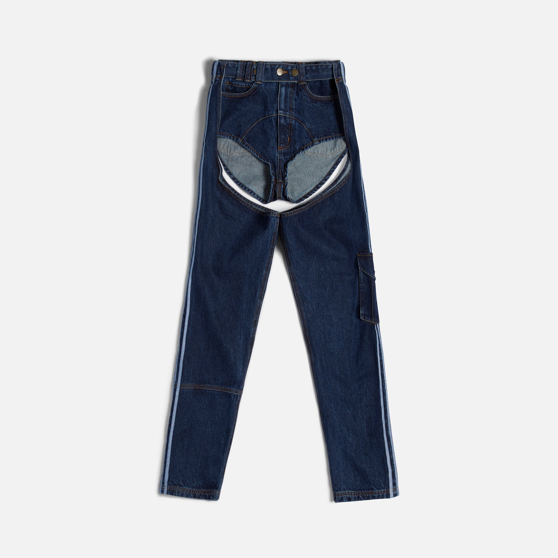 adidas x Ivy Park Denim Chaps - Dark Denim