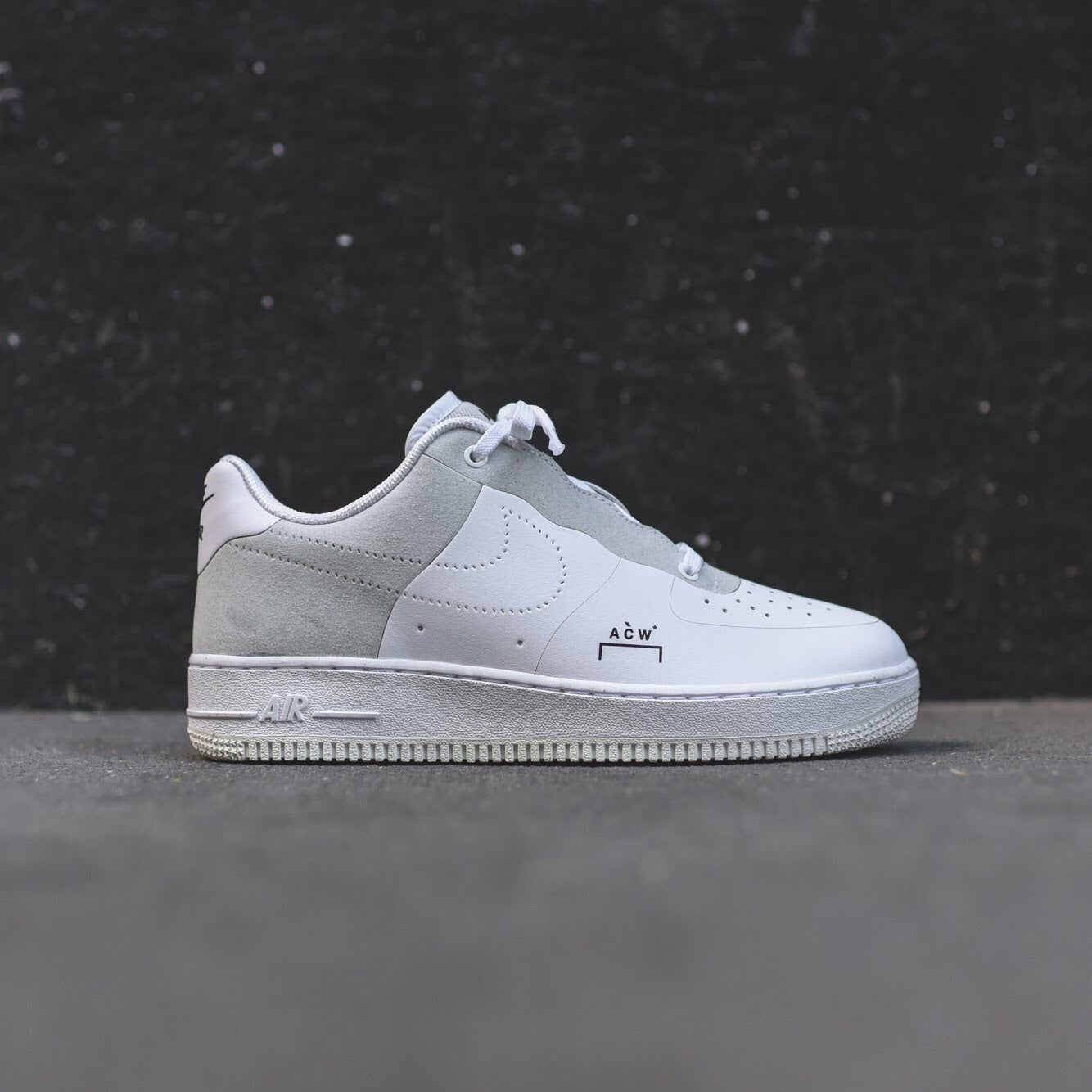 Nike x ACW Air Force 1 '07 - White / Black / Light Grey