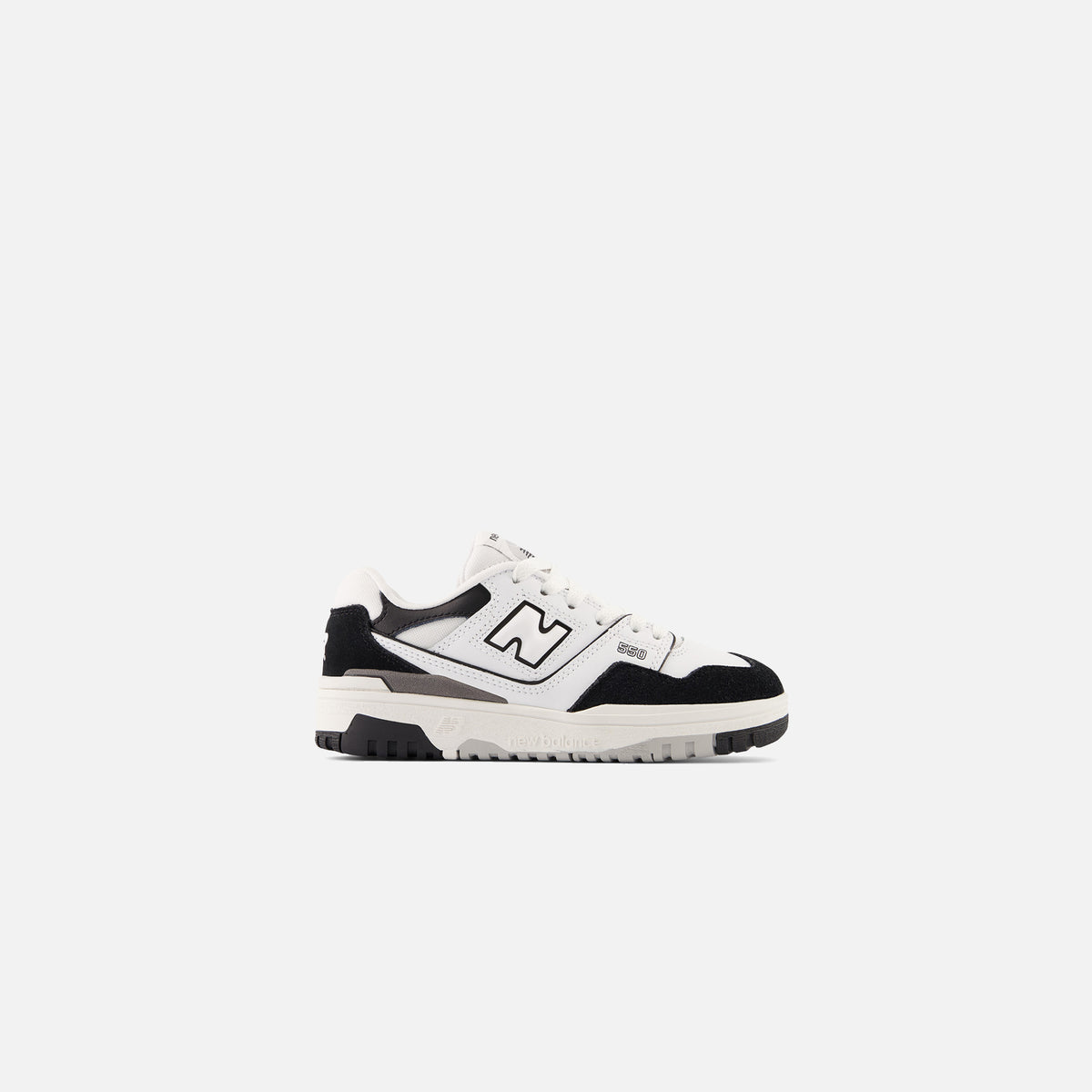 New Balance Toddler 550 - White / Black / Rain Cloud
